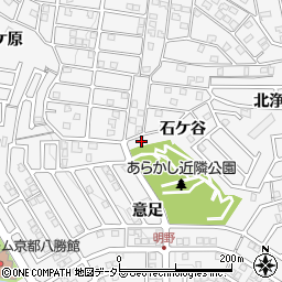 京都府八幡市橋本周辺の地図
