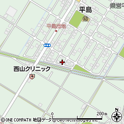 静岡県藤枝市平島639-17周辺の地図