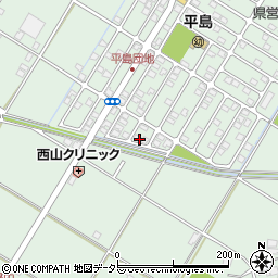 静岡県藤枝市平島639-14周辺の地図