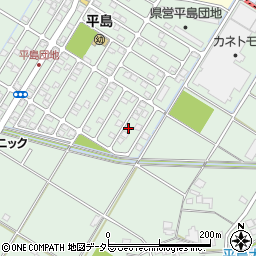 静岡県藤枝市平島649-38周辺の地図