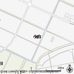 愛知県幸田町（額田郡）菱池（小牧）周辺の地図