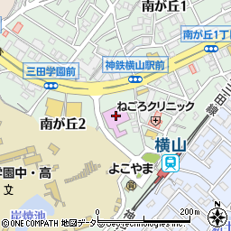 三田市立図書館周辺の地図