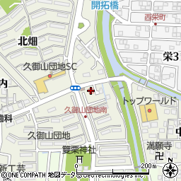 勘田内科医院周辺の地図