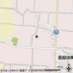 兵庫県加西市桑原田町377周辺の地図