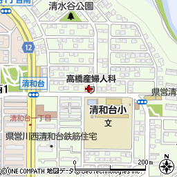 高橋産婦人科医院周辺の地図