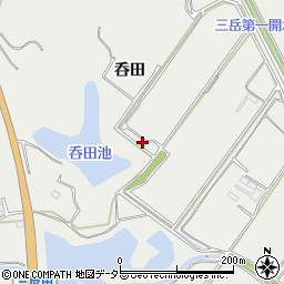 愛知県常滑市樽水周辺の地図