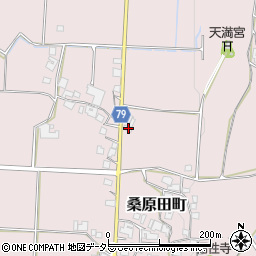 兵庫県加西市桑原田町352周辺の地図