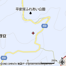 兵庫県赤穂郡上郡町小野豆410周辺の地図