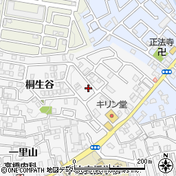 京都府宇治市広野町桐生谷25周辺の地図