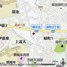 愛知県西尾市桜町桜荒子34周辺の地図