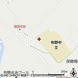 広島県三次市布野町上布野1897周辺の地図