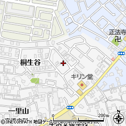 京都府宇治市広野町桐生谷25-5周辺の地図