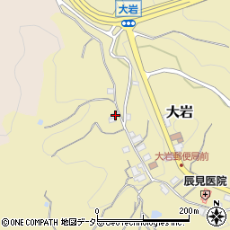 大阪府茨木市大岩509周辺の地図