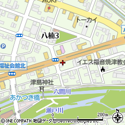 ラーメン山岡家 焼津店周辺の地図