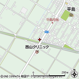 静岡県藤枝市平島554-19周辺の地図