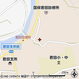 広島県三次市君田町東入君699周辺の地図