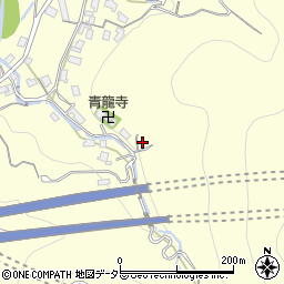 大阪府箕面市下止々呂美832周辺の地図