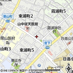 愛知県碧南市東浦町3丁目101周辺の地図