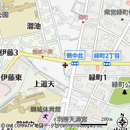 愛知県西尾市桜町桜荒子74-1周辺の地図