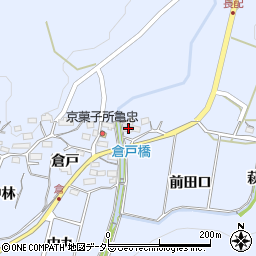 愛知県豊川市萩町小貝津11周辺の地図