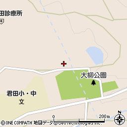 広島県三次市君田町東入君387周辺の地図