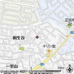 京都府宇治市広野町桐生谷25-7周辺の地図