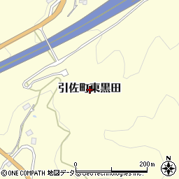静岡県浜松市浜名区引佐町東黒田周辺の地図