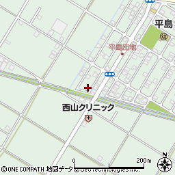 静岡県藤枝市平島554-14周辺の地図