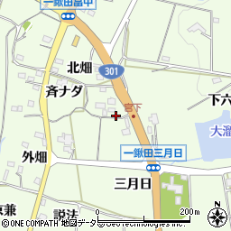 愛知県新城市一鍬田斉ナダ52周辺の地図