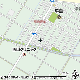 静岡県藤枝市平島639-13周辺の地図