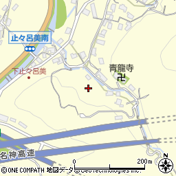 大阪府箕面市下止々呂美980周辺の地図