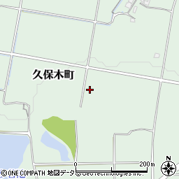 兵庫県小野市久保木町周辺の地図