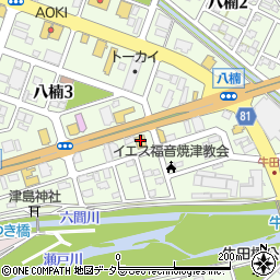 スタジオマリオ焼津・バイパス店周辺の地図