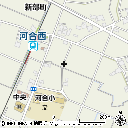 兵庫県小野市新部町周辺の地図