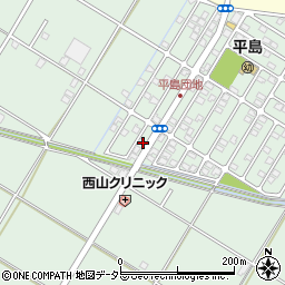 静岡県藤枝市平島554-21周辺の地図