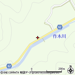 広島県三次市作木町下作木1002周辺の地図