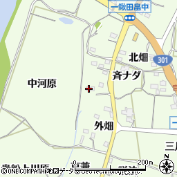 愛知県新城市一鍬田斉ナダ8周辺の地図