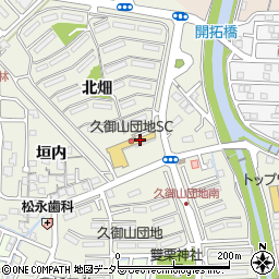 スエヒロサイクル　久御山団地店周辺の地図
