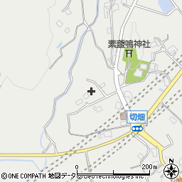 兵庫県宝塚市切畑西ケ平周辺の地図