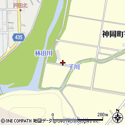兵庫県たつの市神岡町寄井1059-1周辺の地図