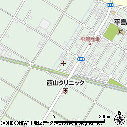 静岡県藤枝市平島554-10周辺の地図
