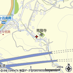 大阪府箕面市下止々呂美823周辺の地図