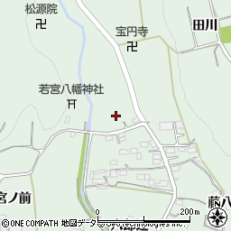 愛知県豊川市上長山町田川18周辺の地図