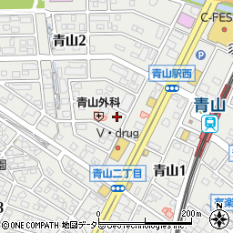 チケパ青山駅前第６駐車場周辺の地図