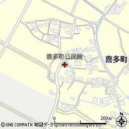 兵庫県小野市喜多町364周辺の地図