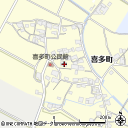 兵庫県小野市喜多町401周辺の地図