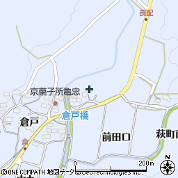 愛知県豊川市萩町（小貝津）周辺の地図