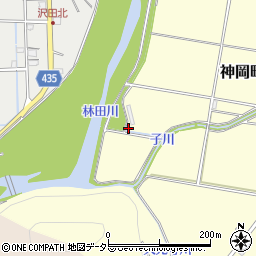 兵庫県たつの市神岡町寄井1058周辺の地図
