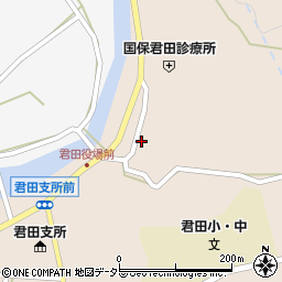 広島県三次市君田町東入君694周辺の地図