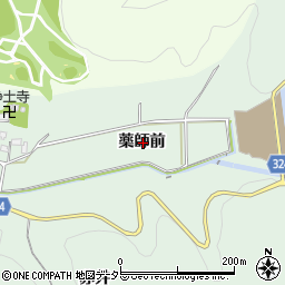 愛知県額田郡幸田町大草薬師前周辺の地図